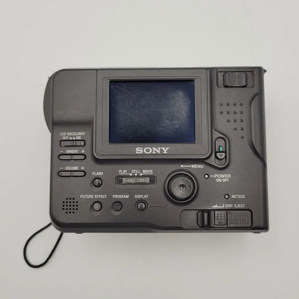 Sony Mavica MVC-FD83 Digital Camera+Battery+Charger+Floppy Disc+Manual WORKS!